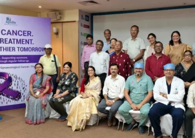 Glimpses from Today's Cancer Survivor Meet at the auditorium organised on behalf of Apollo Cancer Center, Kolkata.